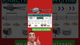 PRATIQUE O RÍTMO #drums #drumming #drummer #drum #drummer #playdrums