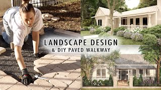 Cottage LANDSCAPE DESIGN & DIY Paved Walkway | XO, MaCenna
