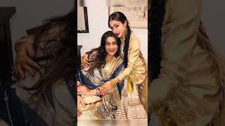 Sara Ali Khan mother with Amrita Singh #shorts