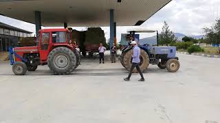 New holland 65 56 massey ferguson 285 s çekişme