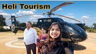 Planned suprise went wrong / Heli Tourism at Chikmagalur habba - 2023 | ಹೆಲಿ ride