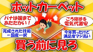 【極暖】後悔しないホットカーペットの選び方 #2ch有益スレ