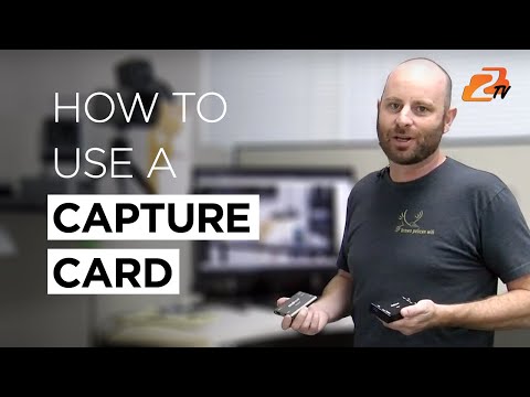 How does a video capture device work?