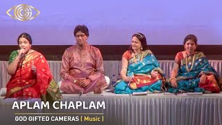 Aplam Chaplam | Lata Mangeshkar Old Songs | Rhythm & Words | God Gifted Cameras |
