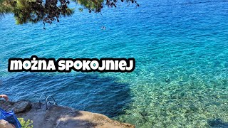 Plaża Chorwacja - różnorodność Spokojna miejscówka