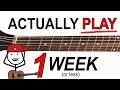 LEARN GUITAR IN 7 DAYS (or less)