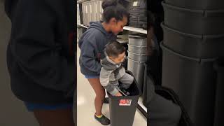 Sister Throwing Brother Away 😵 🗑️ #shortsfeed #funny #funnycute #shortfeed #shorts #short #prank