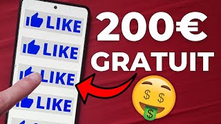 Comment Gagner 200€ d'Argent Sur Internet En 2022 (Être payé pour liker/gagner de l'argent gratuit)