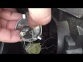 how to change a headlight bulb on a citroen c1 2013