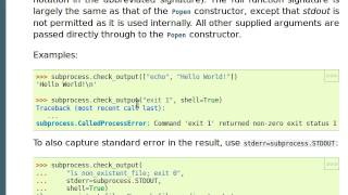 Python [subprocess] 02 Check Output