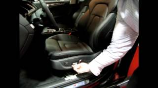 Audi A4 Drivers Seat Cushion Adjustments