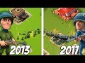 What Boom Beach Troops USED to Look Like!