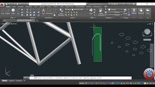 BICYCLE IN AUTO CAD    3D MODELLING    PRACTICE TUTORIALS FOR BEGINNERS