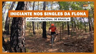 Levamos um iniciante para pedalar nos singles tracks da Flona #mtb