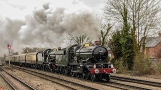 GWR 7029 \u0026 5043 - Double Headed Great Western Castles !