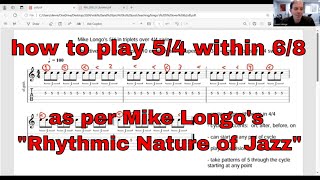 mike longo rhythmic nature of jazz | 5/4 in 6/8