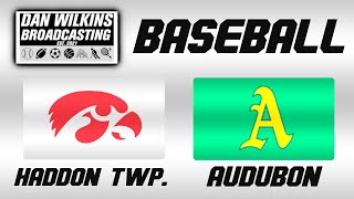 SJ Group 1 Quarterfinals: Haddon Township Hawks @ Audubon Green Wave (Baseball, 5/29/24)