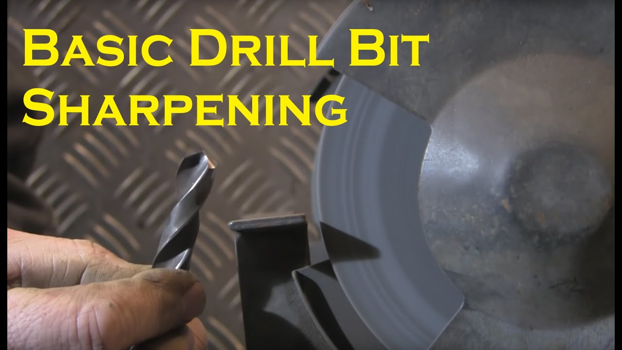 Basic Drill Bit Sharpening Youtube