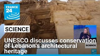 UNESCO discusses conservation of Lebanon's architectural heritage • FRANCE 24 English