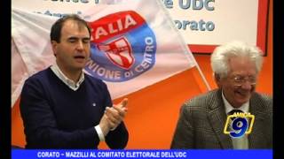 Corato | Mazzilli al comitato elettorale dell' UDC