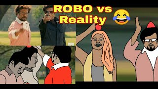 ROBO II MOVIE VS REALITY II FUNNY II 2D ANIMATION