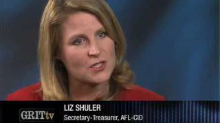 GRITtv: Liz Shuler: AFL-CIO is working with SEIU and ...