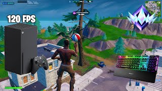 Fortnite Unreal Ranked Reload on Xbox Series X | Keyboard \u0026 Mouse Gameplay | 120 FPS