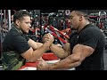 Arm Wrestling VS World Strongest Bodybuilder Larry Wheels 2021