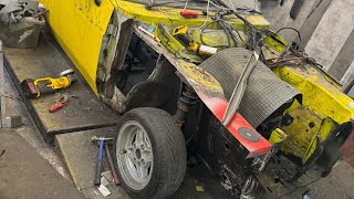 Mk2 ford escort update! More metal work, rust repair welding