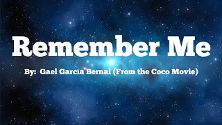 Remember Me (Lullaby) - From Coco Movie