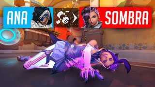 Is Sombra Even Threatening To Supports Anymore? | Overwatch 2 Spectating