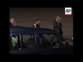 french fm arrives for talks