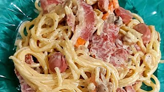 Paano Lutuin ng Mainam Macreamy at Masarap ang Pasta | Para ka na rin Kumain sa Restauran !! Yummy!!