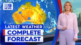 Australia Weather Update: Sunny days expected after storms | 9 News Australia