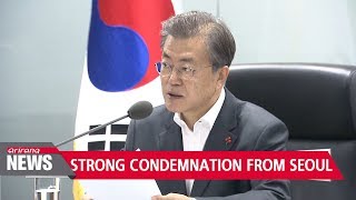 South Korean President Moon Jae-in warns North Korea "Behave. Do not make us wage war"