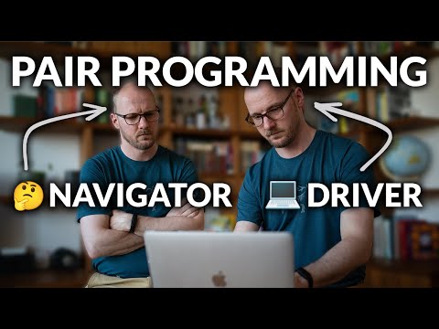 Pilot/navigator style of pair programming