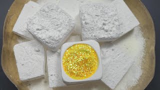 💛 Bright Yellow Glitter n Holi Bomb with Fresh Chalk 💛