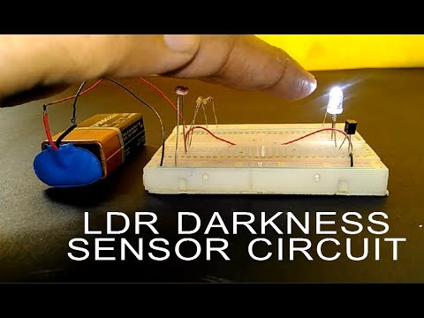 How to make LDR Darkness Sensor Circuit Simple DIY How to make LDR Darkness Sensor Circuit Simple DIY