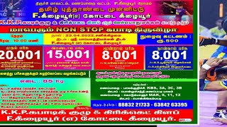 Q FINAL(  வலையபட்டி vs கோட்டைகீழையூர்   ) VMR Sports Live Stream