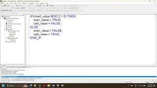 Omron PLC Structured Text Programming | CX-Programmer Structured Text Programming | Even Odd Program