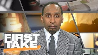 Stephen A. Smith doesn't like Jerry Jones' national anthem policy | First Take | ESPN