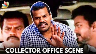 SARKAR Collector Office Scene : Vijay's Driver Live Performance | Aaru Bala Interview