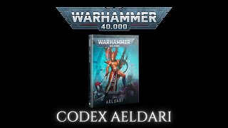 Un Codex à l'image des Aeldari: Somptueux et tragique à la fois.