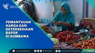 Pemantauan Harga dan Ketersediaan Bapok di Sumbawa