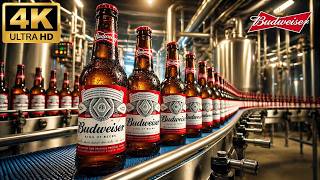 How Beer Budweiser Is Made In Factory | Beer Budweiser Factory Process