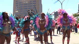 The 2018 Carifiesta parade in Montreal