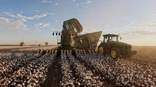 West Texas Irrigated Cotton Harvest \u0026 One Wild Ride