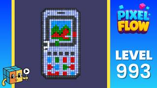 Pixel Flow Level 993 Walkthrough Solution