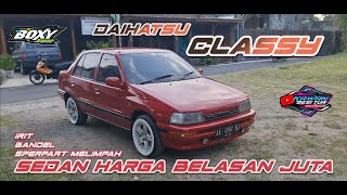 Daihatsu Clasy || Mobil Sedan Murah Belasan Juta Rupiah, Irit Bandel dan Perawatan Mudah