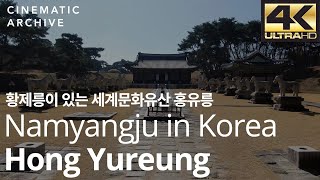 황제릉이 있는 세계문화유산 홍유릉 / Namyangju UNESCO Hong Yu-neung, Korea Drone -남양주,홍릉,유릉,역사,드론 |시네마틱아카이브-대한민국영상소스